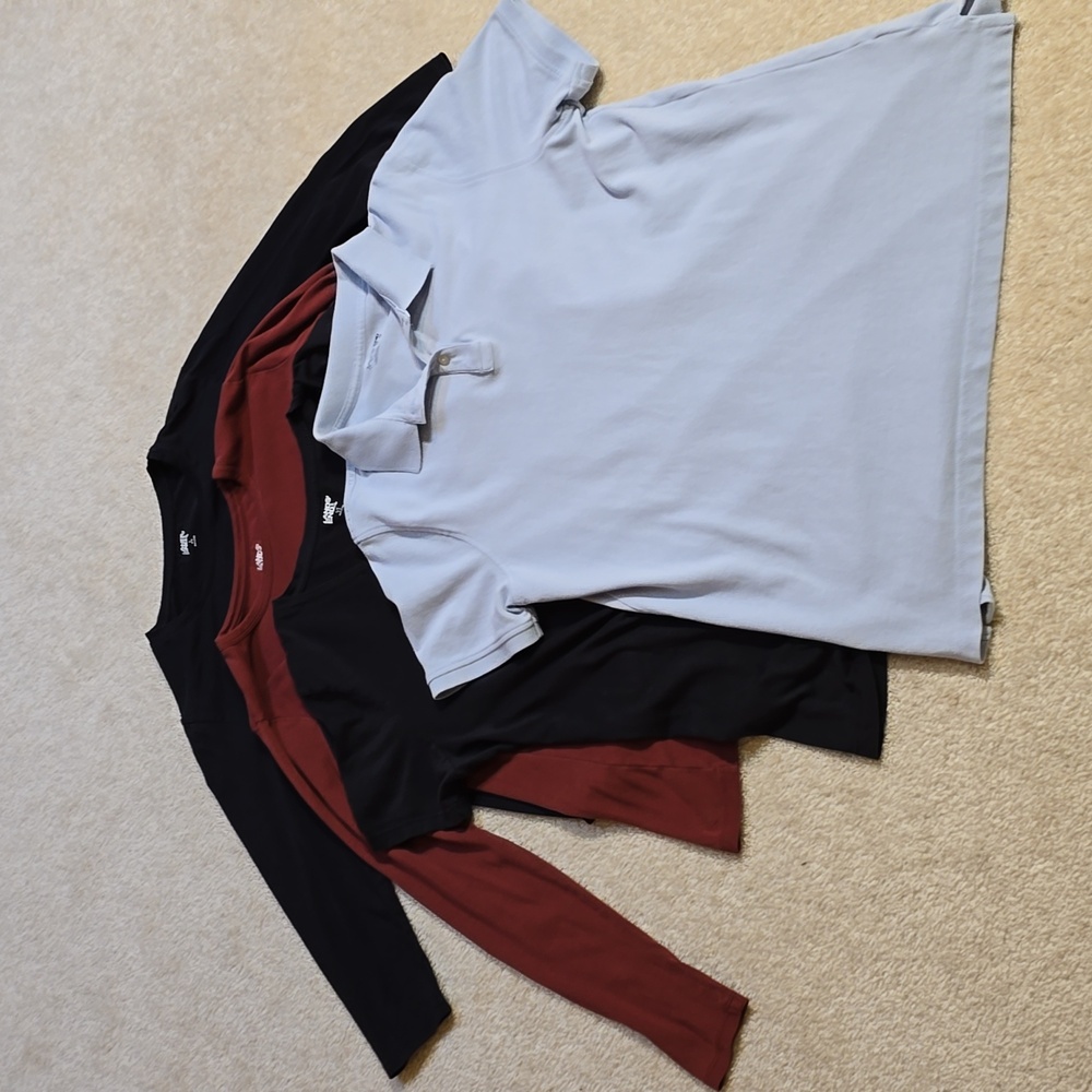 4 Lands' End Shirts